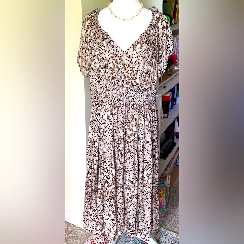Trendy Leopard Print Dress